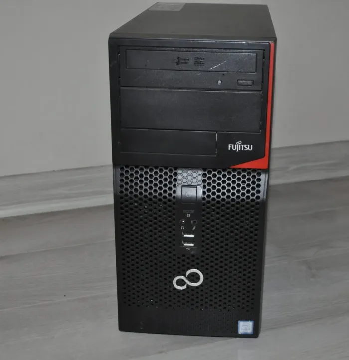 Комп'ютер Fujitsu Esprimo P556 E85+ Tower / Intel Core i3-6100 (2 (4) ядра по 3.7 GHz) / 16 GB DDR4 / 480 GB SSD / AMD Radeon RX 550, 4 GB GDDR5, 128-bit / Windows 11 Pro б/в - зображення 3