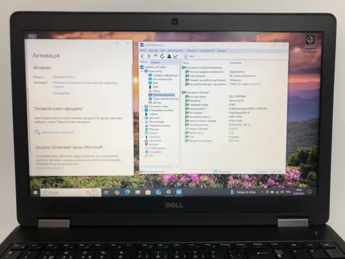 Ноутбук Dell Latitude E5570 / 15.6" (1366x768) TN / Intel Core i3-6100U (2 (4) ядра по 2.3 GHz) / 8 GB DDR4 / 128 GB SSD / Intel HD Graphics 520 / WebCam / Win 10 Pro б/в - зображення 10