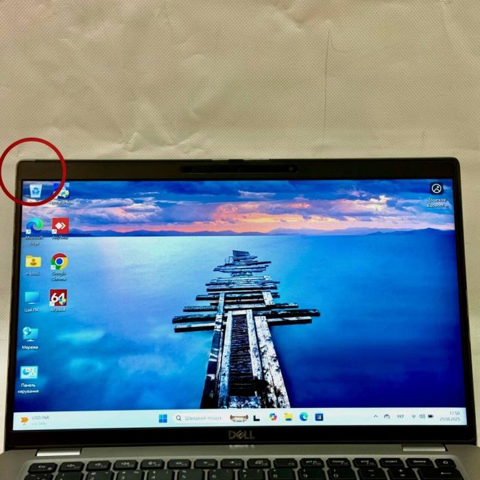 Ультрабук Б-клас Dell Latitude 5420 / 14" (1920x1080) IPS Touch / Intel Core i7-1185G7 (4 (8) ядра по 3.0 - 4.2 GHz) / 16 GB DDR4 / 512 GB SSD / Intel Iris X Graphics / WebCam / Windows 11 Pro б/в - зображення 3