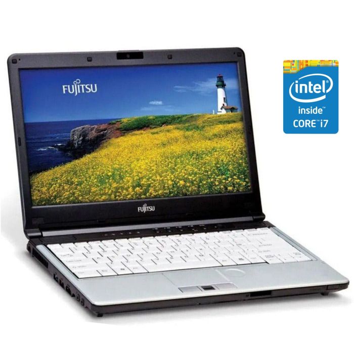 Ноутбук Fujitsu LifeBook S761 / 13.3" (1366x768) TN / Intel Core i7-2640M (2 (4) ядра по 2.8 - 3.5 GHz) / 8 GB DDR3 / 250 GB HDD / Intel HD Graphics 3000 / WebCam / DVD-ROM б/в - зображення 1