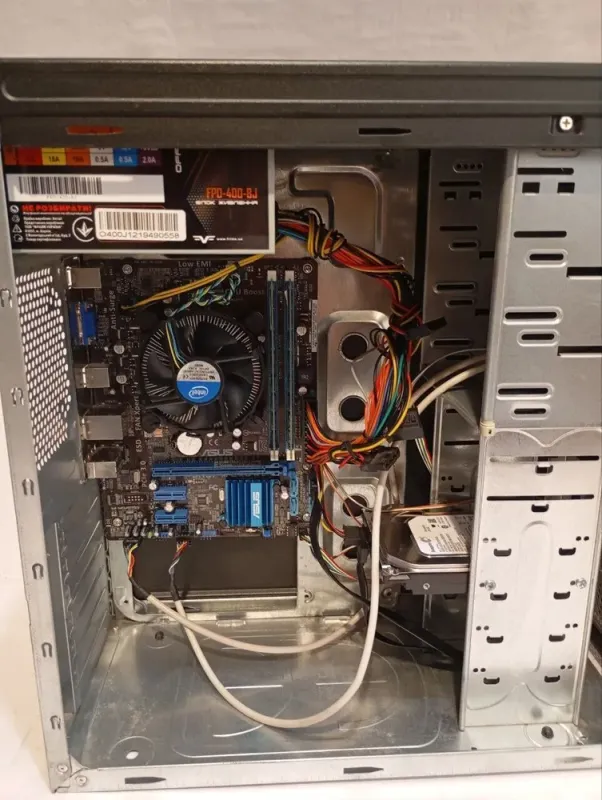 ПК Patriot Tower / Intel Core i5-2400 (4 ядра по 3.1 - 3.4 GHz) / 8 GB DDR3 / 500 GB HDD / Intel HD Graphics 2000 / 400W б/в - зображення 4