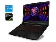 Ігровий ноутбук Б-клас MSI GF63 Thin 11SC / 15.6" (1920x1080) IPS / Intel Core i5-11400H (6 (12) ядер по 2.7 - 4.5 GHz) / 8 GB DDR4 / 256 GB SSD / nVidia GeForce GTX 1650 Max-Q, 4 GB GDDR6, 128-bit / WebCam б/в