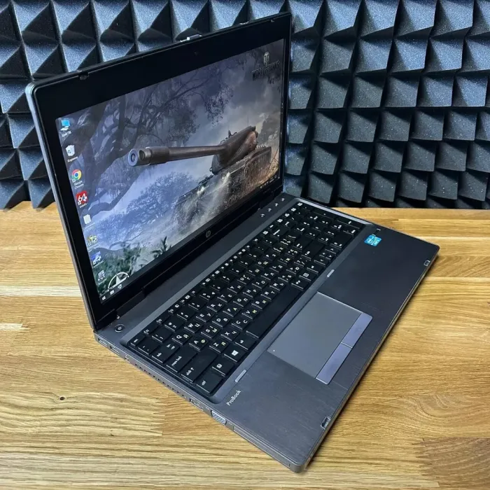 Ноутбук Б-клас HP ProBook 6570b / 15.6" (1600x900) TN / Intel Core i5-3210M (2 (4) ядра по 2.5 - 3.1 GHz) / 8 GB DDR3 / 128 GB SSD / Intel HD Graphics 4000 / WebCam / DVD-ROM б/в - зображення 6