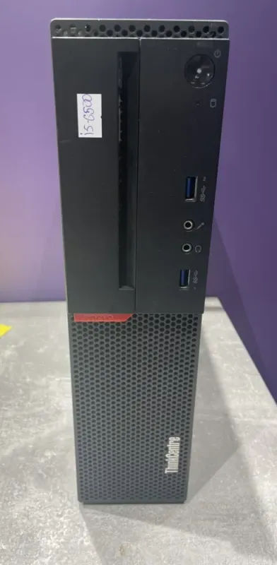 Комп'ютер Lenovo ThinkCentre M900 SFF / Intel Core i5-6500 (4 ядра по 3.2 - 3.6 GHz) / 8 GB DDR4 / 128 GB SSD / Intel HD Graphics 530 / DisplayPort б/в - зображення 2