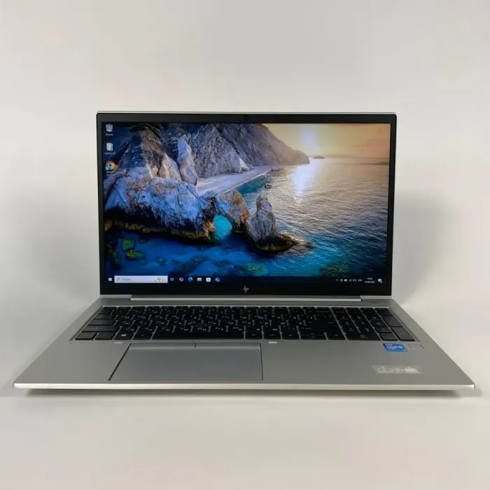 Ультрабук HP EliteBook 850 G8 / 15.6" (1920x1080) IPS / Intel Core i5-1145G7 (4 (8) ядра по 2.6 - 4.4 GHz) / 16 GB DDR4 / 256 GB SSD / Intel Iris Xe Graphics / WebCam / Fingerprint б/в - зображення 2