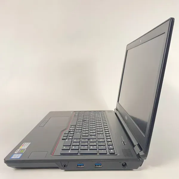 Мобільна робоча станція Б-клас Fujitsu Celsius H780 / 15.6" (1920x1080) IPS / Intel Core i7-8750H (6 (12) ядер по 2.2 - 4.1 GHz) / 16 GB DDR4 / 512 GB SSD / nVidia Quadro P600, 4 GB GDDR5, 128-bit / VGA / WebCam б/в - зображення 6