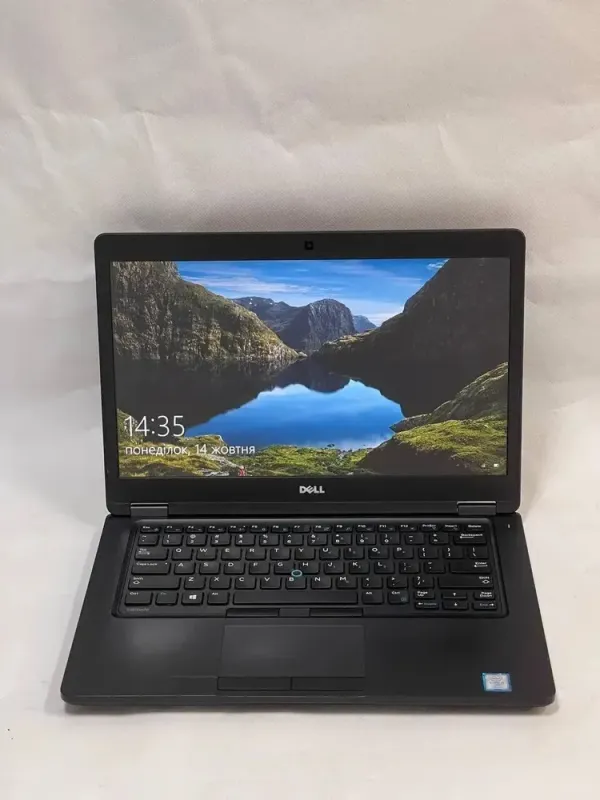 Ультрабук Б-клас Dell Latitude 5480 / 14" (1920x1080) IPS Touch / Intel Core i5-7300U (2 (4) ядра по 2.6 - 3.5 GHz) / 8 GB DDR4 / 256 GB SSD / Intel HD Graphic 620 / WebCam / Windows 10 Pro б/в - зображення 3