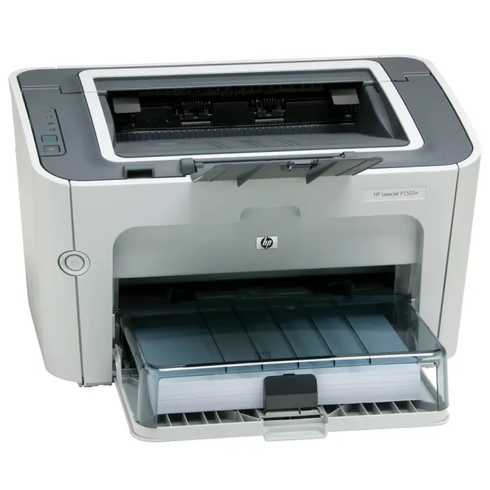 Принтер HP LaserJet P1505n / Лазерний монохромний друк / 600x600 dpi / A4 / 23 стор/хв / USB 2.0 / Дуплекс б/в - зображення 1