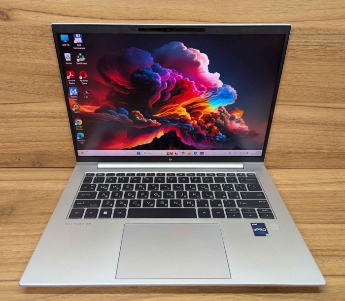 Ультрабук HP EliteBook 840 G10 / 14" (1920x1080) IPS / Intel Core i5-1345U (10 (12) ядер по 3.5 - 4.7 GHz) / 16 GB DDR5 / 512 GB SSD / Intel Iris Xe Graphics / WebCam / TouchID / Windows 11 б/в - зображення 2