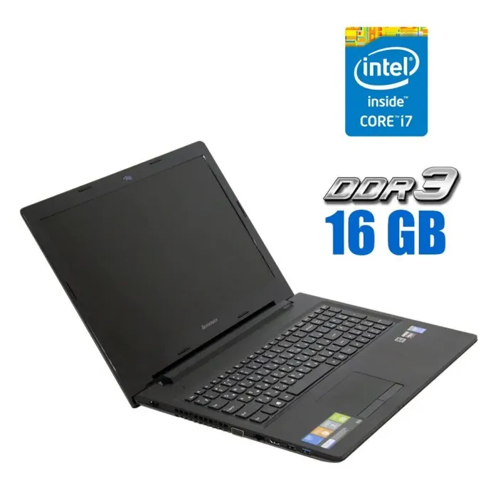 Ноутбук Б-клас Lenovo G50-70 / 15.6" (1366x768) TN / Intel Core i7-4510U (2 (4) ядра по 2.0 - 3.1 GHz) / 16 GB DDR3 / 120 GB SSD / Intel HD Graphics 4400 / WebCam б/в - зображення 1