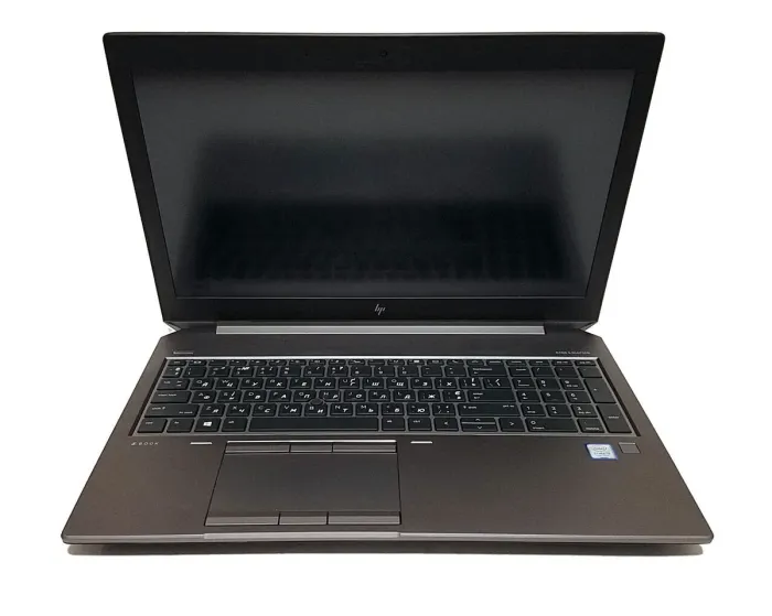 Мобільна робоча станція HP ZBook 15 G6 / 15.6" (1920x1080) UWVA / Intel Core i5-9300H (4 (8) ядра по 2.4 - 4.1 GHz) / 8 GB DDR4 / 256 GB SSD M.2 / nVidia Quadro T1000, 4 GB GDDR5, 128-bit / WebCam / Win 10 Pro б/в - зображення 2