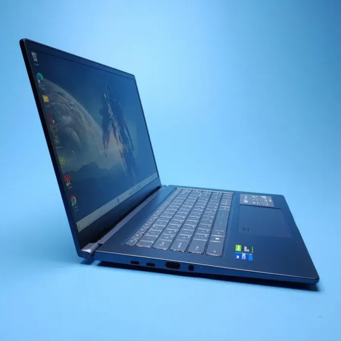 Ігровий ультрабук MSI Prestige 15 A11SCX / 15.6" (1920x1080) IPS / Intel Core i7-1185G7 (4 (8) ядра по 3.0 - 4.8 GHz) / 16 GB DDR4 / 512 GB SSD / nVidia GeForce GTX 1650 Max-Q, 4 GB GDDR5, 128-bit / WebCam / Win 11 Home б/в - зображення 4