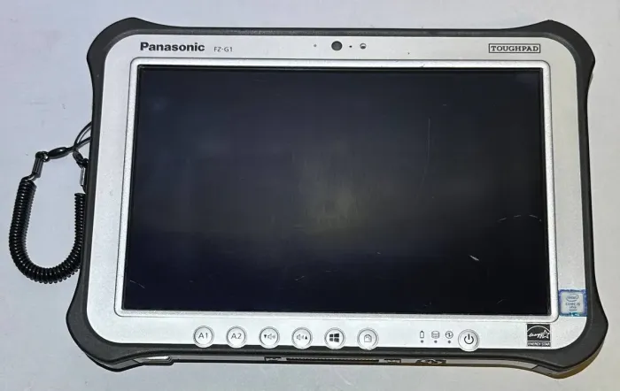 Захищений планшет Panasonic Toughpad FZ-G1 / 10,1" (1920x1200) IPS Touch / Intel Core i5-6300U (2 (4) ядра по 2,4 - 3,0 ГГц) / 8 ГБ DDR3 / 256 ГБ SSD / Intel HD Graphics 520 / WebCam б/в - зображення 2