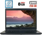 Ноутбук Б-клас Dell Latitude 5490 / 14" (1920x1080) IPS / Intel Core i5-7300U (2 (4) ядра по 2.6 - 3.5 GHz) / 8 GB DDR4 / 256 GB SSD M.2 / Intel HD Graphics 620 / WebCam / USB 3.1 / HDMI / Windows 10 б/в