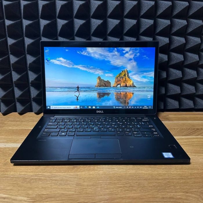 Ноутбук Dell Latitude 7480 / 14" (1920x1080) IPS Touch / Intel Core i7-6600U (2 (4) ядра по 2.6 - 3.4 GHz) / 8 GB DDR4 / 240 GB SSD / Intel HD Graphics 520 / WebCam б/в - изображение 2