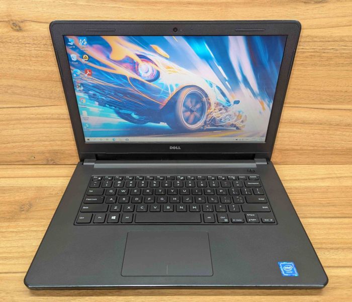 Ноутбук Dell Inspiron 14-3452 / 14" (1366x768) TN / Intel Celeron N3050 (2 ядра по 1.6 - 2.16 GHz) / 4 GB DDR3 / 32 GB SSD / Intel HD Graphics N3000 Series / WebCam / Windows 10 б/в - зображення 2