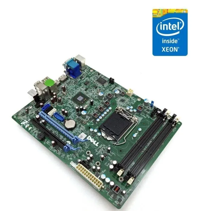 Комплект: материнська плата Dell Optiplex 7010 SFF + Intel Xeon E3-1225 (4 ядра по 3.1 - 3.4 GHz) (аналог i5-2400) б/в - зображення 1