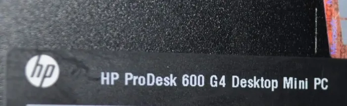Неттоп HP ProDesk 600 G4 Desktop Mini USFF / Intel Core i3-8100T (4 ядра по 3.1 GHz) / 12 GB DDR4 / 500 GB SSD M.2 / Intel UHD Graphics 630 / Wi-Fi / Bluetooth / Windows 11 Pro / Блок живлення б/в - зображення 7
