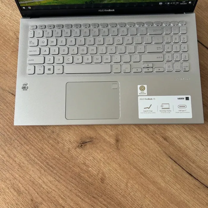 Ультрабук Б-клас Asus VivoBook F512J / 15.6" (1920x1080) IPS / Intel Core i3-1005G1 (2 (4) ядра по 1.2 - 3.4 GHz) / 4 GB DDR4 / 128 GB SSD / Intel UHD Graphics / WebCam б/в - зображення 7