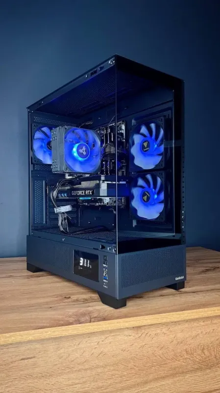 Збірка під замовлення: ігровий ПК Gamdias Atlas M1 Black Tower / AMD Ryzen 5 5600 (6 (12) ядер по 3.5 - 4.4 GHz) / 32 GB DDR4 / 1000 GB SSD M.2 / nVidia GeForce RTX 3070 Ti, 8 GB GDDR6X, 256-bit / 750W б/в - зображення 4