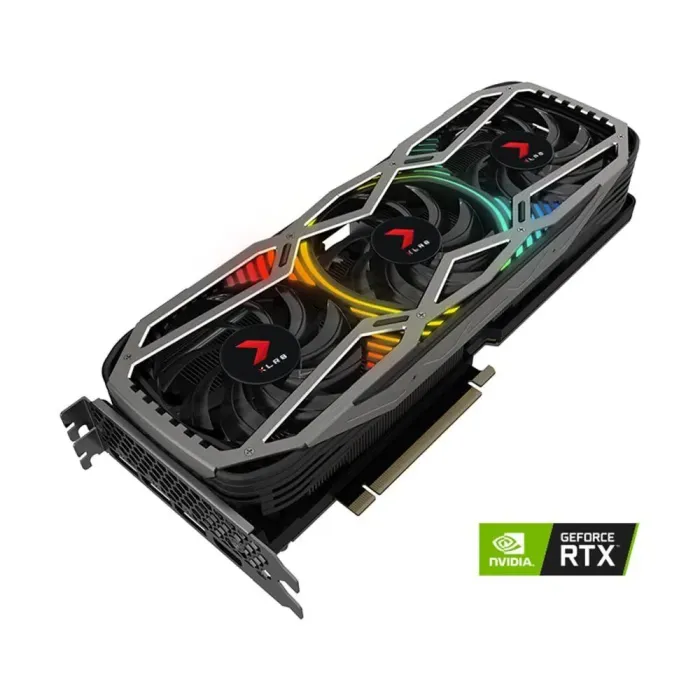 Дискретна відеокарта PNY GeForce RTX 3070 XLR8, 8 GB GDDR6, 256-bit / HDMI / DisplayPort б/в - зображення 2
