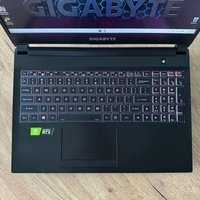 Ігровий ноутбук Gigabyte A5 K1 / 15.6" (1920x1080) IPS / AMD Ryzen 7 5800H (8 (16) ядер 3.2 - 4.4 ГГц) / 16 ГБ DDR4 / 512 ГБ SSD + 1000 ГБ HDD / nVidia GeForce RTX 3070, 8 ГБ GDDR6, 256-біт / веб-камера б/в - зображення 7