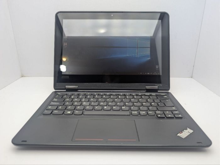 Нетбук-трансформер Lenovo ThinkPad Yoga 11e / 11.6" (1366x768) TN Touch / Intel Celeron N4100 (4 ядра по 1.1 - 2.4 GHz) / 4 GB DDR3 / 120 GB SSD / Intel HD Graphics 500 / WebCam б/в - изображение 2