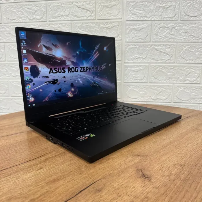 Ігровий ноутбук Asus ROG Zephyrus GA502DU / 15.6" (1920x1080) IPS / AMD Ryzen 7 3750H (4 (8) ядра по 2.3 - 4.0 GHz) / 16 GB DDR4 / 512 GB SSD NVMe / nVidia GeForce GTX 1660 Ti Max-Q, 6 GB GDDR6, 192-bit б/в - зображення 4