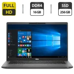 Ультрабук Dell Latitude 7420 / 14" (1920x1080) IPS Touch / Intel Core i7-1185G7 (4 (8) ядра по 3.0 - 4.8 GHz) / 16 GB DDR4 / 256 GB SSD / Intel Iris XE Graphics / WebCam / HDMI б/в