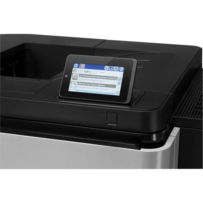 Принтер HP LaserJet Enterprise M806x+ / Лазерний монохромний друк / 1200x1200 dpi / A4 / 55 стор/хв / Ethernet, USB 2.0 / Дуплекс б/в - зображення 5