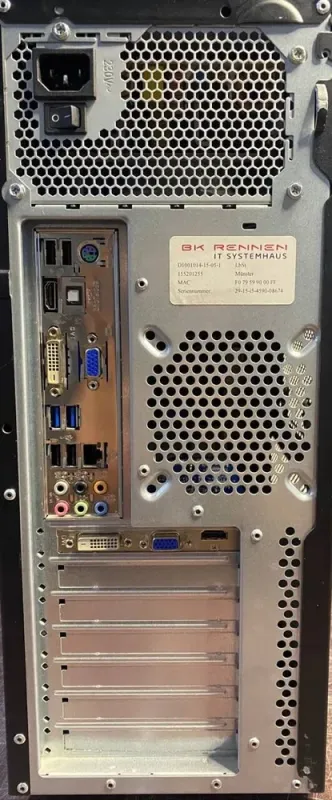Комп'ютер NoName Tower / Intel Core i7-3770 (4 (8) ядра по 3.4 - 3.9 GHz) / 16 GB DDR3 / 256 GB SSD / nVidia GeForce GTX 750, 1 GB GDDR5, 128-bit / DVD-ROM б/в - зображення 4