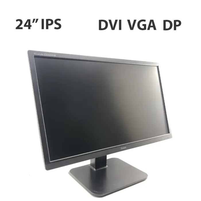 Монітор Iiyama XB2485WSU / 24" (1920x1200) IPS / VGA, DP, DVI б/в - зображення 1