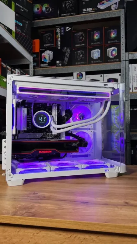 Збірка під замовлення: ігровий ПК AeroCool P300C-G-WT-v1 Tower / AMD Ryzen 5 7500F (6 (12) ядер по 3.7 - 5.0 GHz) / 32 GB DDR5 / 1000 GB SSD M.2 / AMD Radeon RX 6800 XT, 16 GB GDDR6, 256-bit / 750W б/в - зображення 6