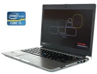 Ноутбук Б-клас Toshiba Portege Z30-C / 13.3" (1920x1080) IPS / Intel Core i5-6300U (2 (4) ядра по 2.4 - 3.0 GHz) / 8 GB DDR3 / 128 GB SSD / Intel HD Graphics 520 / WebCam / Win 10 Pro б/в