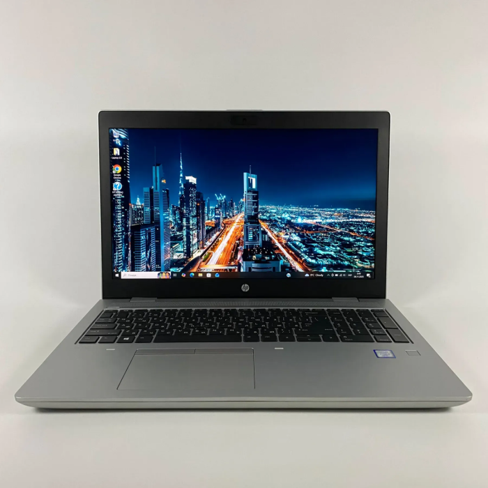 Ноутбук Б-клас HP ProBook 650 G5 / 15.6" (1920x1080) IPS / Intel Core i5-8365U (4 (8) ядра по 1.6 - 4.1 GHz) / 16 GB DDR4 / 256 GB SSD / Intel UHD Graphics / WebCam / TouchID б/в - зображення 2