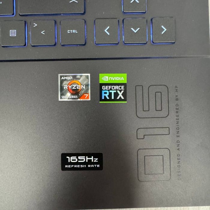 Ігровий ноутбук HP Omen 16-c0037nf / 16.1" (1920x1080) IPS / AMD Ryzen 7 5800H (8 (16) ядер по 3.2 - 4.4 GHz) / 32 GB DDR4 / 1000 GB SSD NVMe / nVidia GeForce RTX 3070, 8 GB GDDR6, 256-bit / WebCam б/в - зображення 8