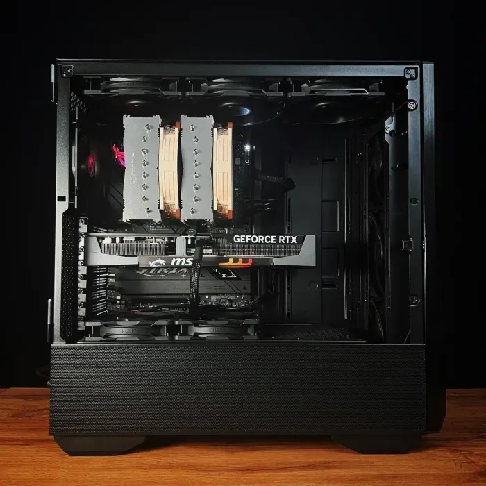 Збірка на замовлення: ігровий Lian-Li Lancool III Black Tower / AMD Ryzen 7 9800X3D (8 (16) ядер по 4,7 - 5,2 ГГц) / 64 ГБ DDR5 / 2000 ГБ SSD M.2 / nVidia GeForce RTX 5080, 16 ГБ GDDR7, 256-біт / 850 Вт б/в - зображення 4