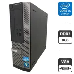 Комп'ютер Dell OptiPlex 390 SFF / Intel Core i5-2400 (4 ядра по 3.1 -3.4 GHz) / 8 GB DDR3 / 250 GB HDD / Intel HD Graphics 2000 б/в