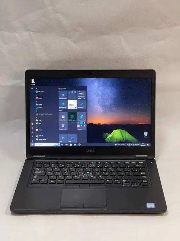 Ультрабук Dell Latitude 5480 / 14" (1366x768) TN / Intel Core i5-7200U (2 (4) ядра по 2.5 - 3.1 GHz) / 8 GB DDR4 / 128 GB SSD / Intel HD Graphic 620 / WebCam / Windows 10 Pro б/в - зображення 3
