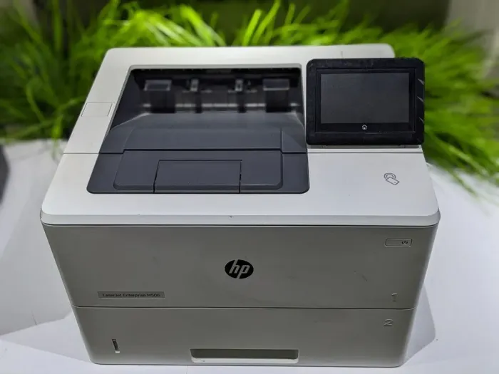 Принтер HP LaserJet M506x / Лазерная монохромная печать / 1200x1200 dpi / A4 / 43 стр/мин / Ethernet, USB 2.0 / Дуплекс б/в - зображення 3