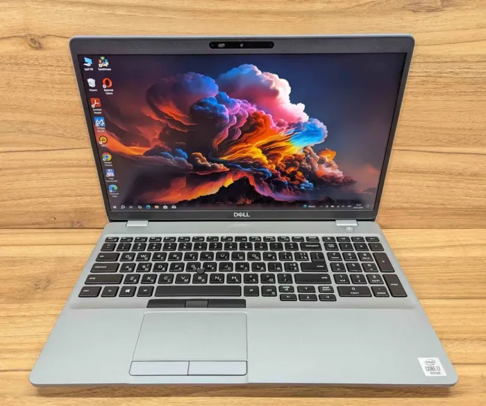 Мобільна робоча станція Dell Precision 3550 / 15,6" (1920x1080) IPS Touch / Intel Core i7-10610U (4 (8) ядра по 1,8 - 4,9 ГГц) / 16 ГБ DDR4 / 512 ГБ SSD / nVidia Quadro P520, 2 ГБ GDDR5, 64-біт / Веб-камера / Windows 10 б/в - зображення 2