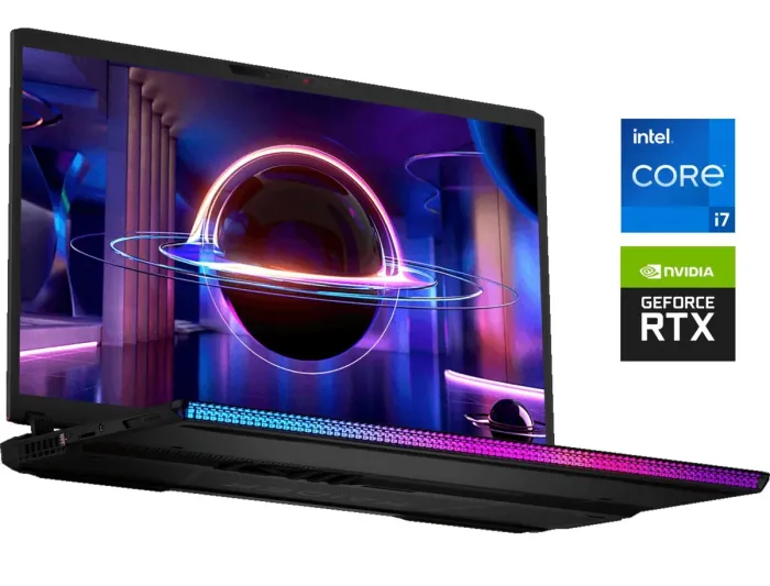 Ігровий ноутбук Б-клас MSI Raider GE78 HX 13VG / 17" (2560x1600) IPS / Intel Core i7-13700HX (16 (24) ядер по 3.7 - 5.0 GHz) / 16 GB DDR5 / 1000 GB SSD NVMe / nVidia GeForce RTX 4070, 8 GB GDDR6, 128-bit / WebCam б/в - зображення 1