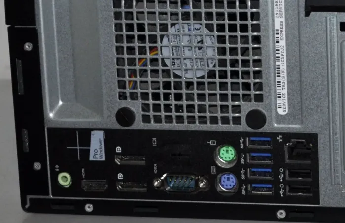 Комп'ютер Dell OptiPlex 5040 Tower / Intel Core i5-6500 (4 ядра по 3.2 - 3.6 GHz) / 8 GB DDR3 / 120 GB SSD / Intel HD Graphics 530 / DVD-ROM / Windows 11 Pro б/в - зображення 7