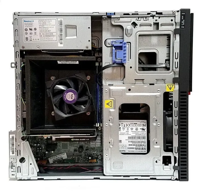 ПК Lenovo ThinkCentre M700 SFF / Intel Core i5-6500 (4 ядра по 3.2 - 3.6 GHz) / 32 GB DDR4 / 256 GB SSD / nVidia Quadro K620, 2 GB GDDR3, 128-bit / Win 10 Home б/в - зображення 4