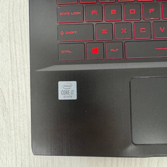 Ігровий ноутбук Б-клас MSI GF65 Thin 10SER / 15.6" (1920x1080) IPS / Intel Core i7-10750H (6 (12) ядер по 2.6 - 5.0 GHz) / 16 GB DDR4 / 512 GB SSD NVMe / nVidia GeForce RTX 2060, 6 GB GDDR6, 192-bit / WebCam б/в - зображення 8