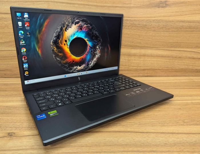 Ігровий ноутбук Acer Nitro V15 ANV15-51 / 15.6" (1920x1080) IPS / Intel Core i7-13620H (10 (16) ядер по 3,6 - 4,9 ГГц) / 16 ГБ DDR5 / 1000 ГБ SSD / nVidia GeForce RTX 4060, 8 ГБ GDDR6, 128-bit / WebCam / Windows 11 б/в - зображення 4