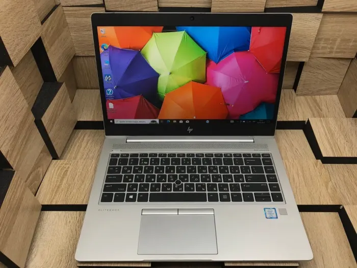 Ноутбук Б-клас HP EliteBook 840 G6 / 14" (1920x1080) IPS / Intel Core i5-8365U (4 (8) ядра по 1.6 - 4.1 GHz) / 8 GB DDR4 / 240 GB SSD M.2 / Intel UHD Graphics 620 / WebCam / Fingerprint б/в - зображення 2