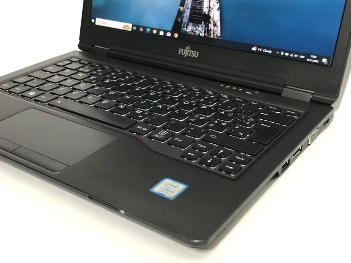 Нетбук Б-клас Fujitsu LifeBook U727 / 12.5" (1920x1080) IPS / Intel Core i5-7200U (2 (4) ядра по 2.5 - 3.1 GHz) / 8 GB DDR4 / 128 GB SSD / Intel HD Graphics 620 / WebCam / Win 10 Pro б/в - зображення 9