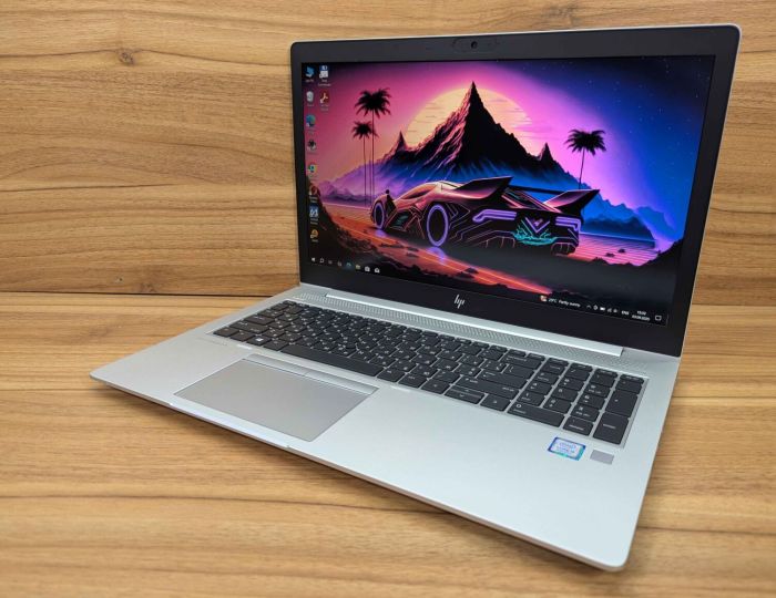 Ультрабук HP EliteBook 850 G5 / 15.6" (1920x1080) IPS / Intel Core i5-8250U (4 (8) ядра по 1.6 - 3.4 GHz) / 16 GB DDR4 / 512 GB SSD / Intel UHD Graphics 620 / WebCam / Fingerprint / Windows 10 б/в - зображення 5