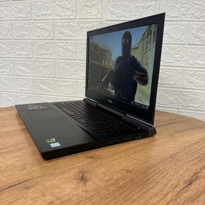 Ігровий ноутбук Б-клас Dell Inspiron 15 Gaming 7567 / 15.6" (1920x1080) IPS / Intel Core i5-7300HQ (4 ядра по 2.5 - 3.5 GHz) / 16 GB DDR4 / 512 GB SSD / nVidia GeForce GTX 1050 Ti, 4 GB GDDR5, 128-bit / WebCam б/в - зображення 5